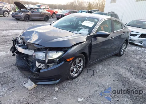 2018 Honda Civic Lx z USA, uszkodzony, nr VIN 2HGFC2F58JH539609